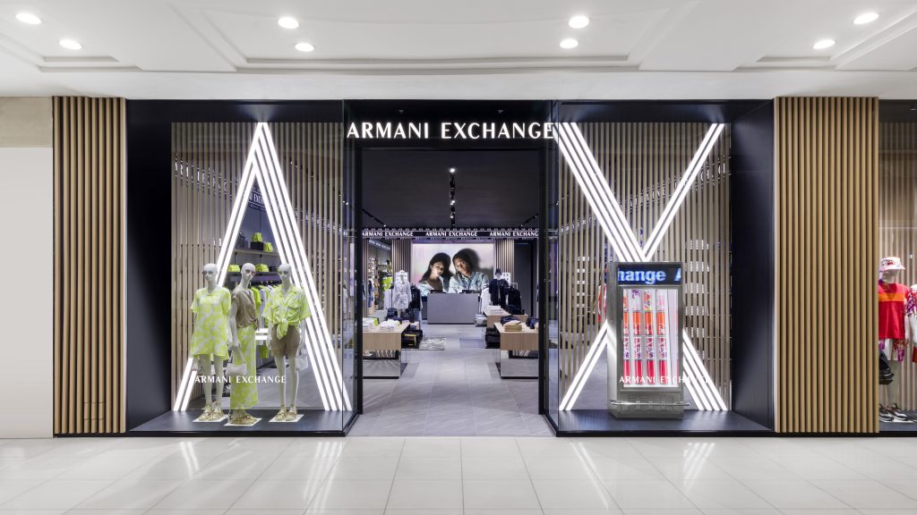 Armani Exchange Opens its First Penang Store at Gurney Plaza