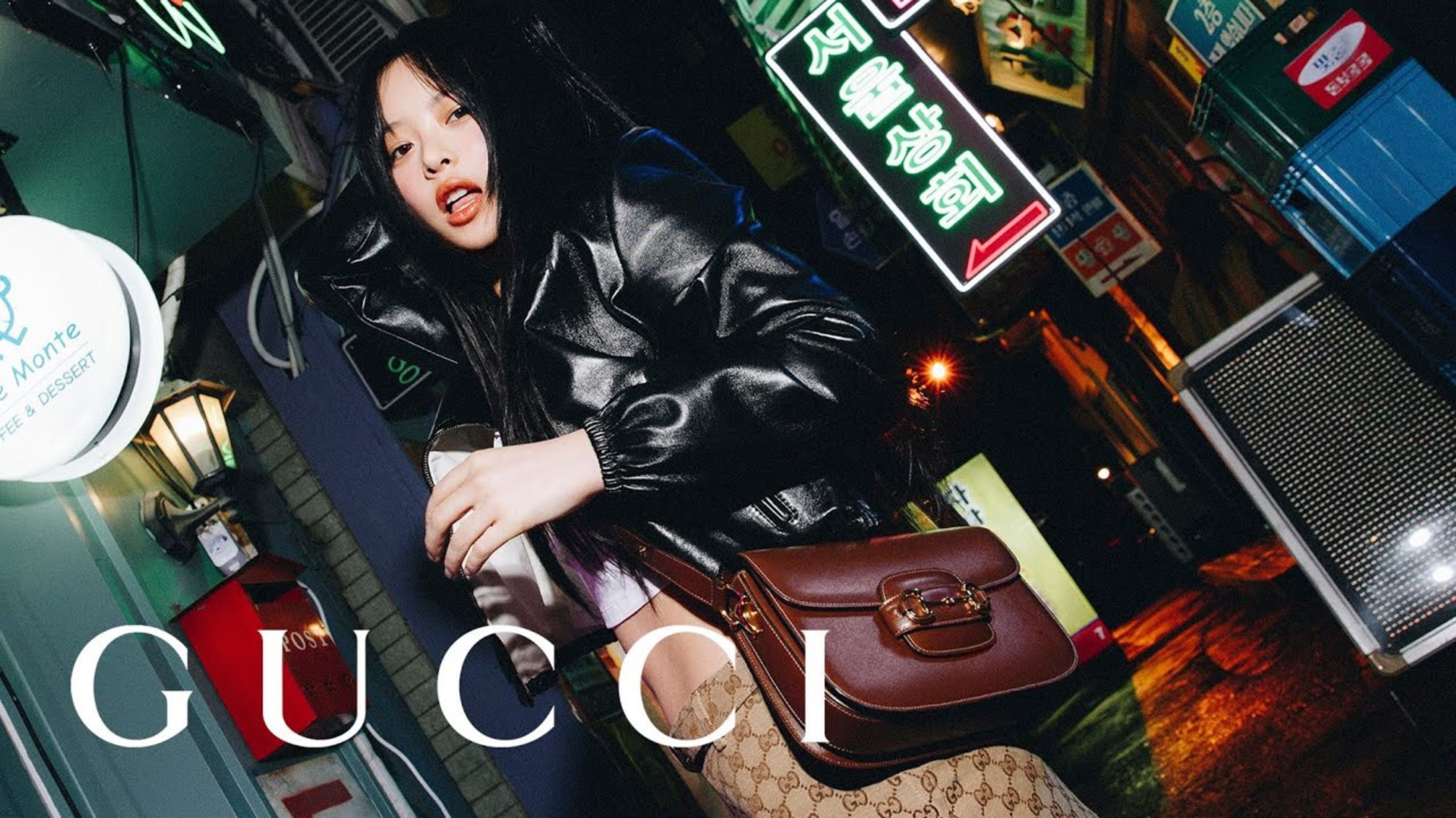 Gucci Girl Hanni Stars in New Campaign for Horsebit 1955 Bag