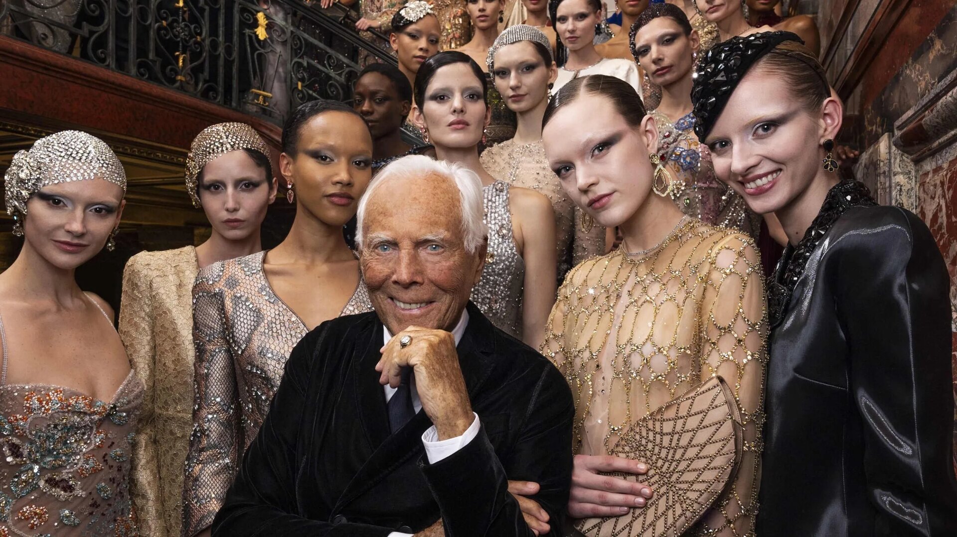 Inside Giorgio Armani Privé Glimmering 20th Anniversary Show