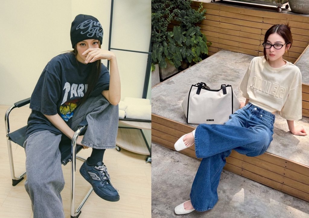 oversized shirt style thai