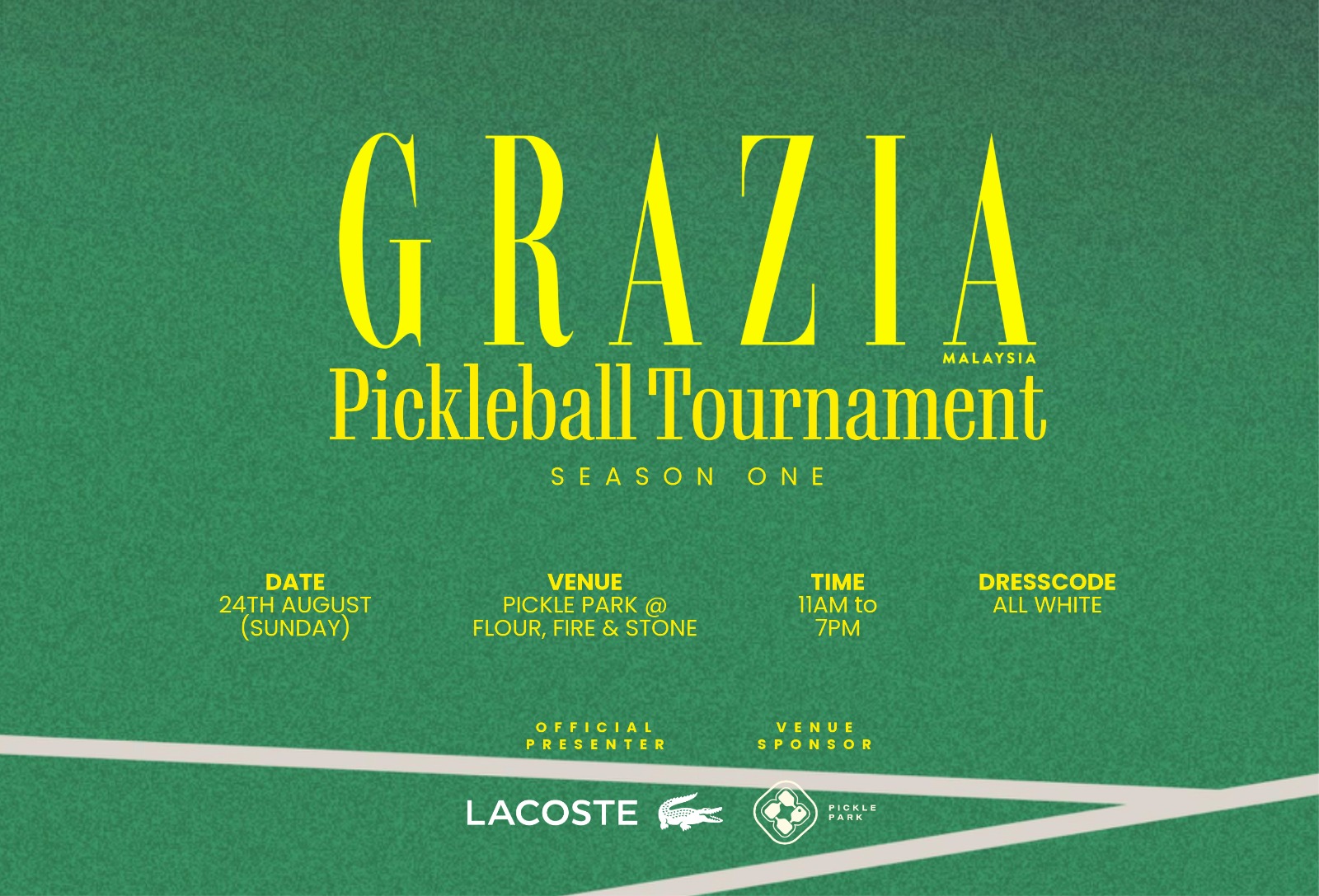 grazia pickleball tournament