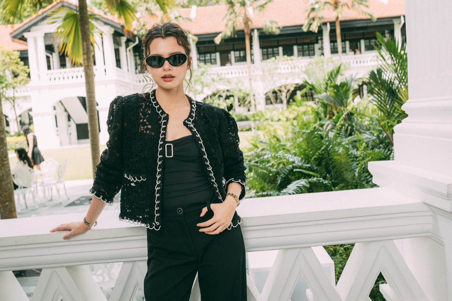 From Becky Armstrong to Raye and Tilda Swinton, a dazzling slate of celebrities turned up for the Chanel Cruise 2025/2026 show in Singapore.