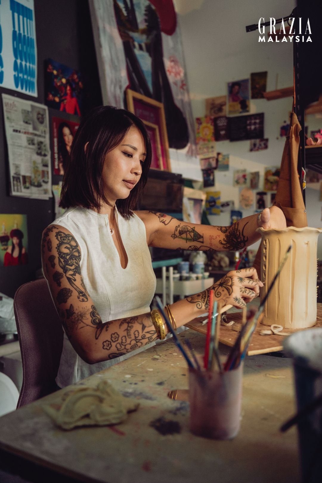 ceramic artist hannah bhatt